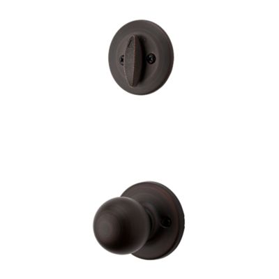 Product Image for Polo and Deadbolt Interior Pack - Deadbolt Keyed One Side - for Kwikset Series 687 Handlesets