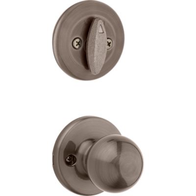 Product Image for Polo and Deadbolt Interior Pack - Deadbolt Keyed One Side - for Kwikset Series 687 Handlesets