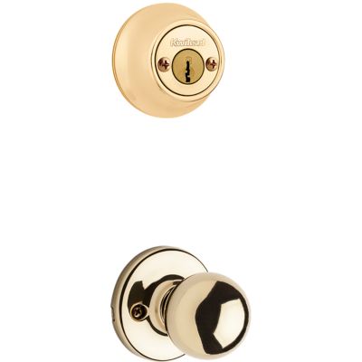 Product Image for Polo and Deadbolt Interior Pack - Deadbolt Keyed Both Sides - with Pin & Tumbler - for Kwikset Series 689 Handlesets