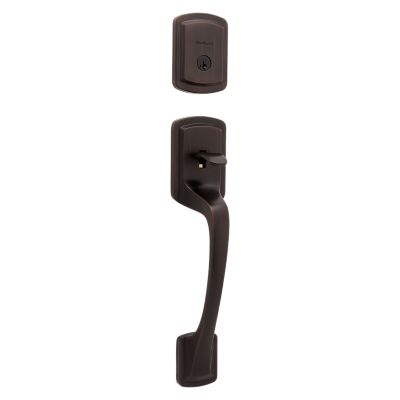 Image for Prague Handleset - Deadbolt Keyed One Side (Exterior Only) - featuring SmartKey