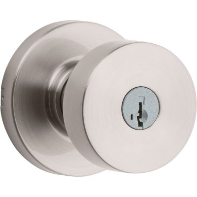 Pismo Knob - Satin Nickel Finish with Smartkey