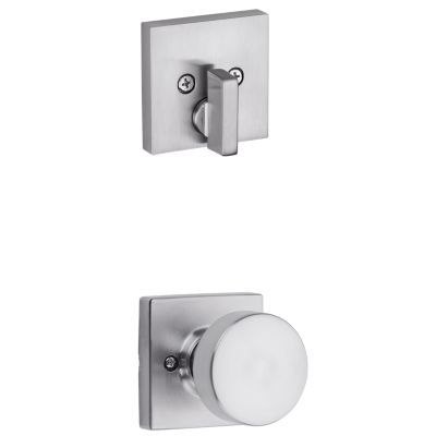 Pismo and Deadbolt Interior Pack (Square) - Deadbolt Keyed One Side - for Signature Series 814 and 818 Handlesets