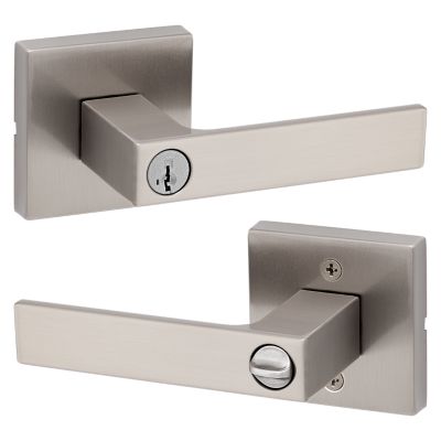 Singapore Lever (Square) - Keyed - featuring SmartKey