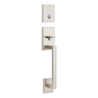 Image for San Clemente Handleset - Deadbolt Keyed One Side (Exterior Only) - featuring SmartKey