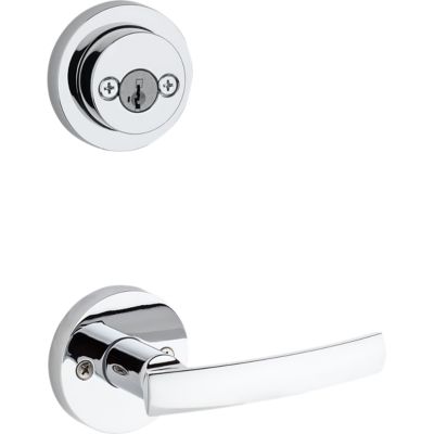 Image for Sydney and Deadbolt Interior Pack (Round) - Deadbolt Keyed Both Sides - featuring SmartKey - for Signature Series 801 Handlesets