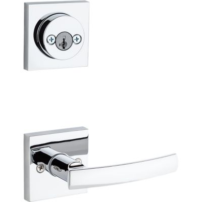 Product Image for Sydney and Deadbolt Interior Pack (Square) - Deadbolt Keyed Both Sides - featuring SmartKey - for Signature Series 801 Handlesets