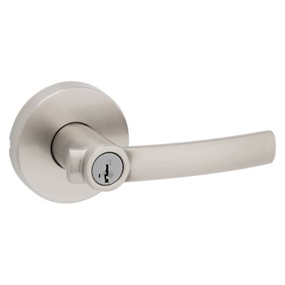 SG101 15 - Sure-Loc Hardware SG101 15 Sage Passage Lever, Satin Nickel -  GoingKnobs