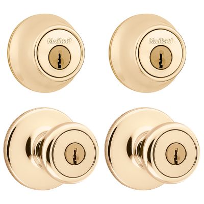 Image for Tylo Project Pack - Two Keyed Knobs and Two Keyed One Side Deadbolts - with Pin & Tumbler