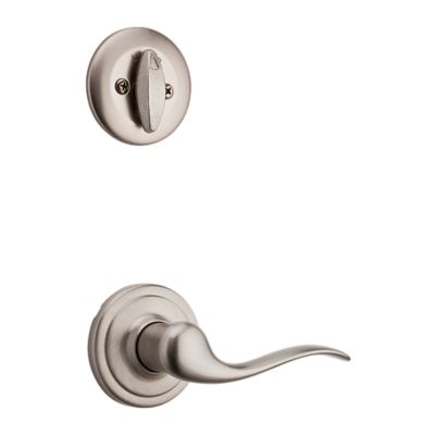 Satin Nickel Tustin and Deadbolt Interior Pack - Left Handed