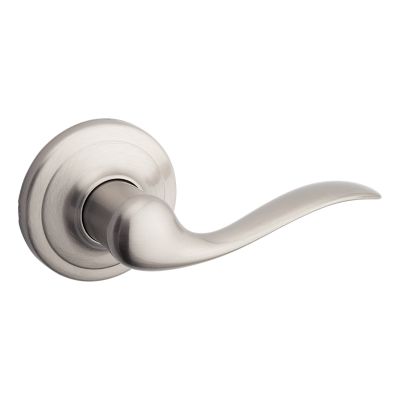 Satin Nickel Tustin Lever - Pull Only | Kwikset