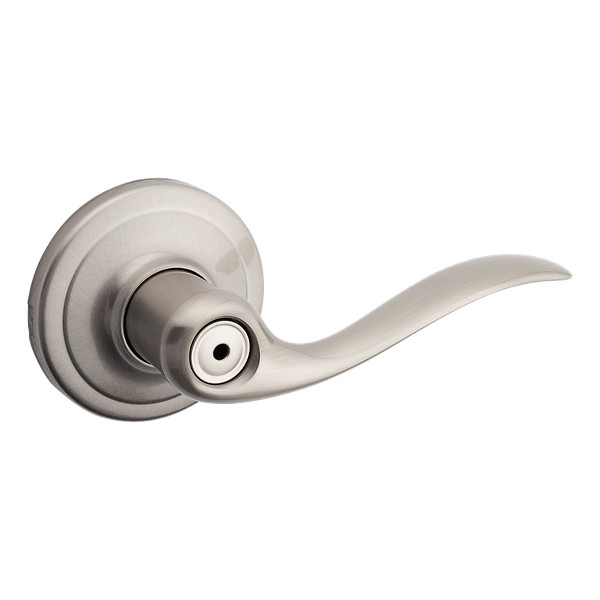 Satin Nickel Tustin Lever - Bed/Bath