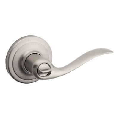 Satin Nickel Tustin Lever - Bed/Bath