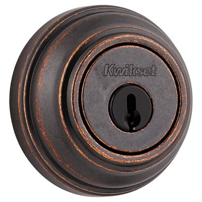 Image for 980 Deadbolt - Keyed One Side - with Pin & Tumbler