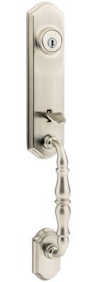 Amherst Handleset - Deadbolt Keyed One Side (Exterior Only) - with Pin & Tumbler