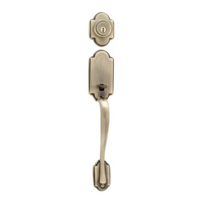 Arlington Handleset - Deadbolt Keyed One Side (Exterior Only) - featuring SmartKey