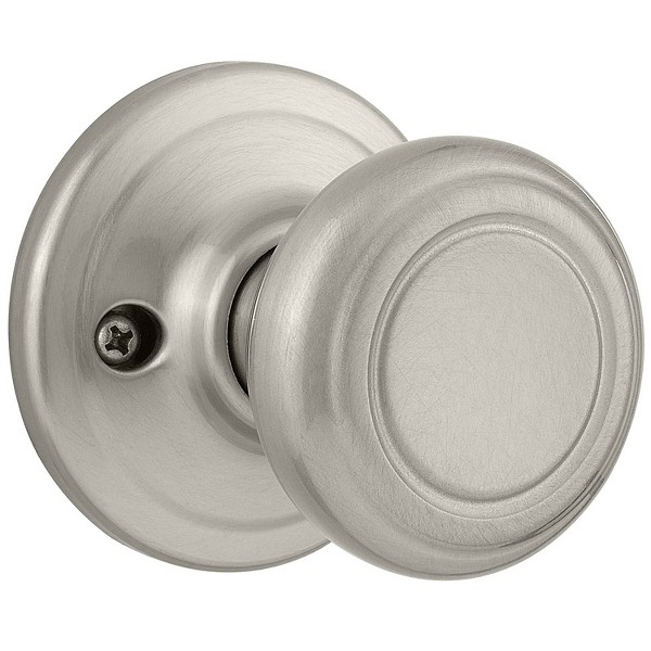 Satin Nickel Cameron Knob - Pull Only | Kwikset