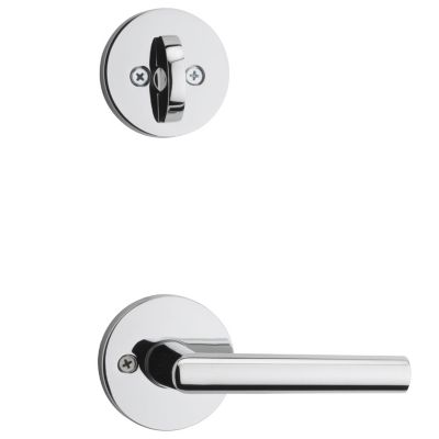 Milan and Deadbolt Interior Pack (Round) - Deadbolt Keyed One Side - for Signature Series 800 and 687 Handlesets