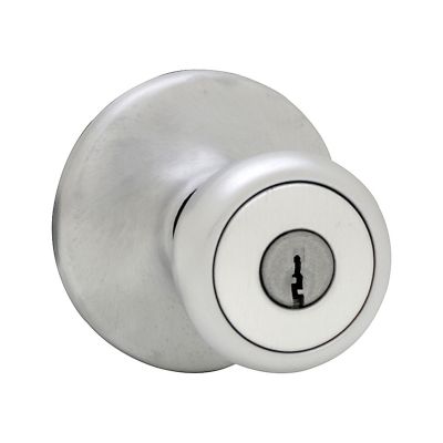 Mobile Home Knob - Keyed - with Pin & Tumbler