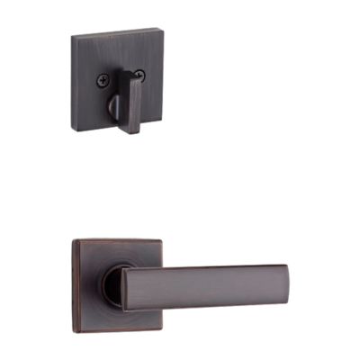 Image for Vedani and Deadbolt Interior Pack (Square) - Deadbolt Keyed One Side - for Signature Series 814 and 818 Handlesets