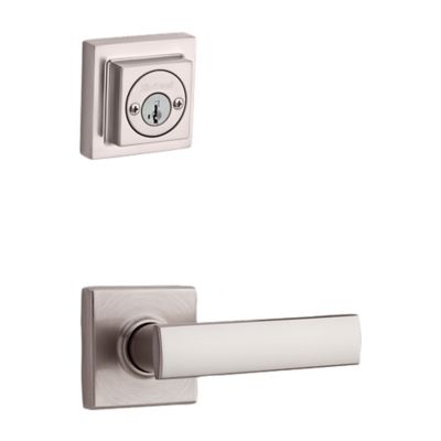 Vedani and Deadbolt Interior Pack (Square) - Deadbolt Keyed Both Sides - featuring SmartKey - for Signature Series 801 Handlesets