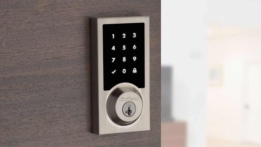 Satin Nickel 915 Smartcode Contemporary Electronic Deadbolt | Kwikset