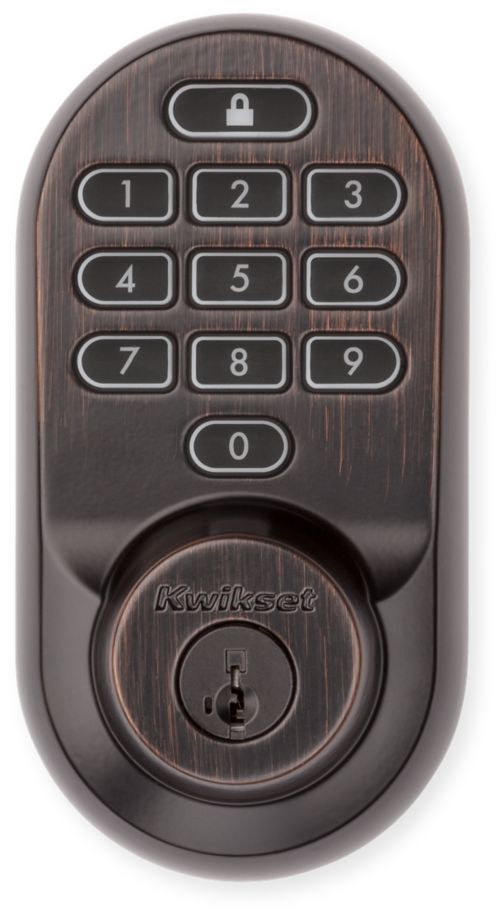 Halo Venetian Bronze WiFi Smart lock with keypad