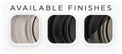 Raya Textured Knob Available Finishes