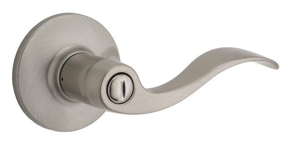 Kwikset Layton Lever - Bed/Bath - Safe Lock ภาพผลิตภัณฑ์ทางการ