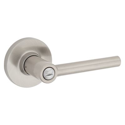 Satin Nickel Dorian Lever - Bed/Bath | Kwikset