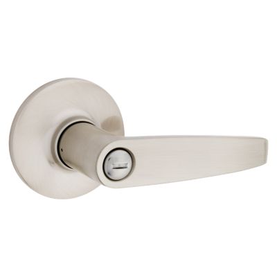 Satin Nickel Dorian Lever - Bed/Bath | Kwikset